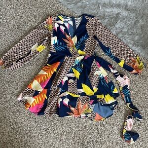 Tropical Floral Dress